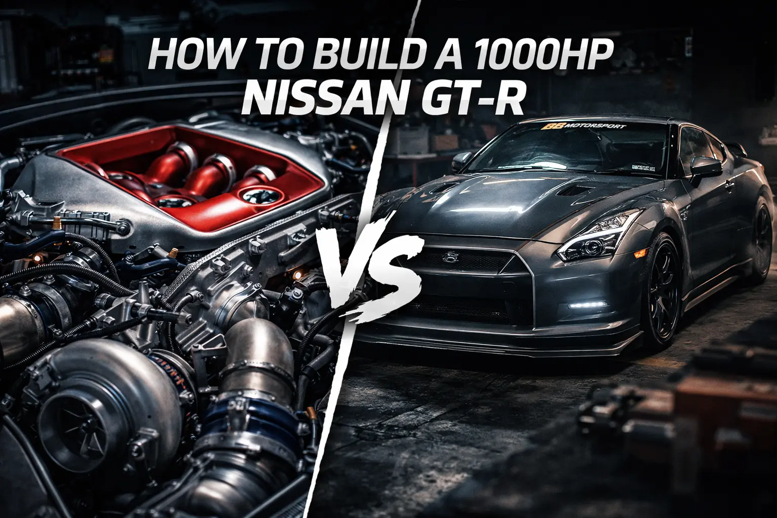 How to Build a 1000HP Nissan GT-R