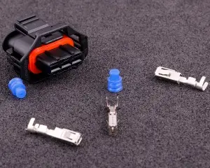 Connector 3-way socket housing Bosch compact