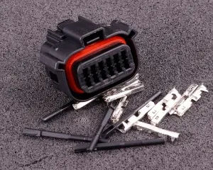 Connector 12-way socket housing Molex 120G (PWM 2 stepper module)