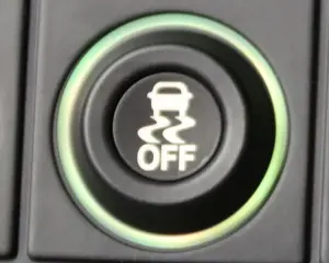 Traction OFF, icon CAN keypad